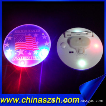 Promotional  blinking badge